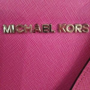 Crossbody hot pink michael kors (autentic)